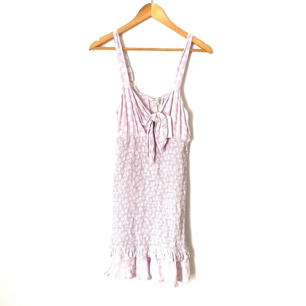 Floral Smocked Mini Dress